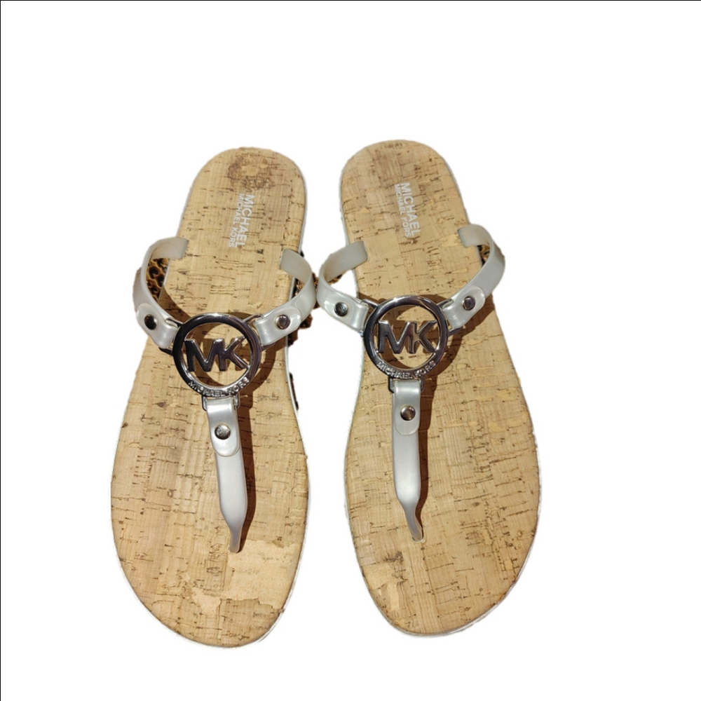 Michael Kors Jelly Flip Flop Sandals Size 10M